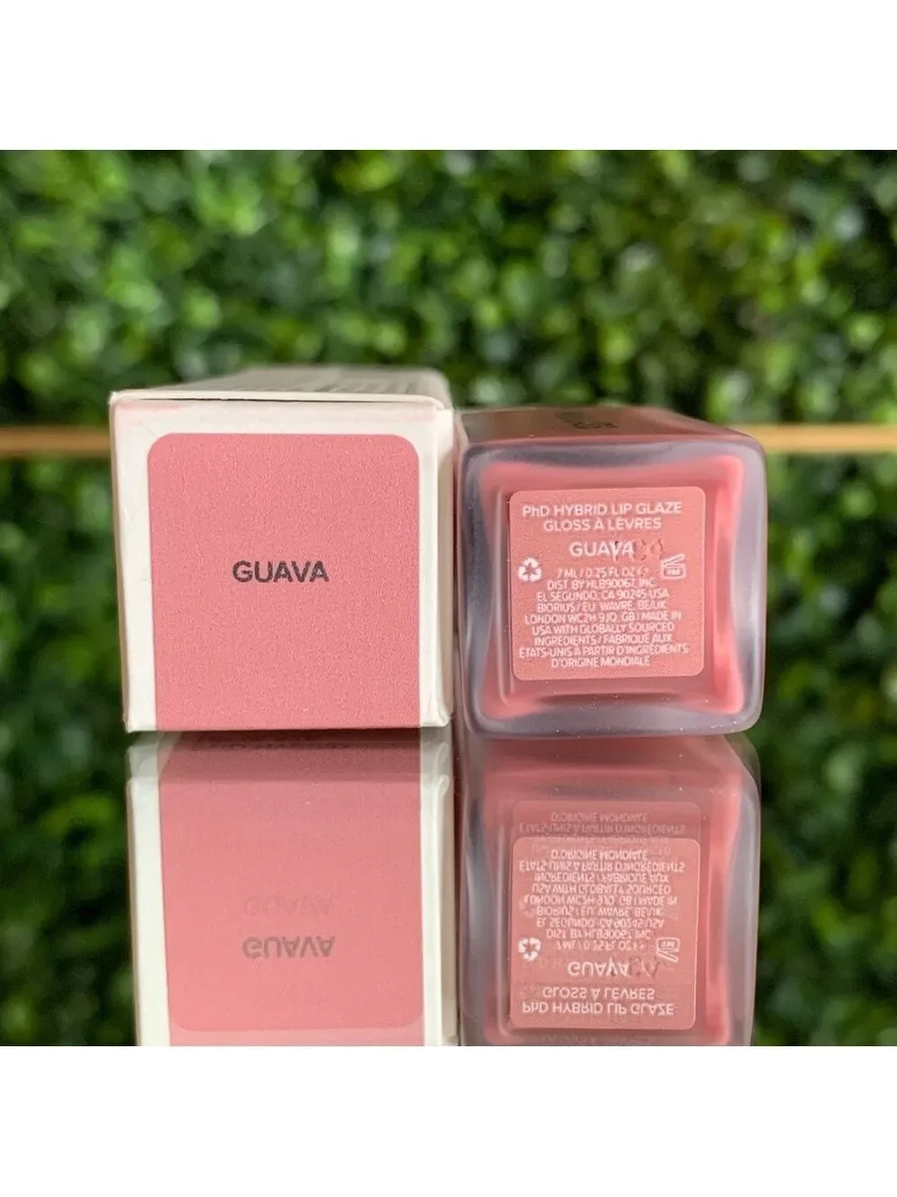 Haus Labs GUAVA Phd Hybrid Lip Glaze Plumping Gloss | NEW | Soft Warm Pink